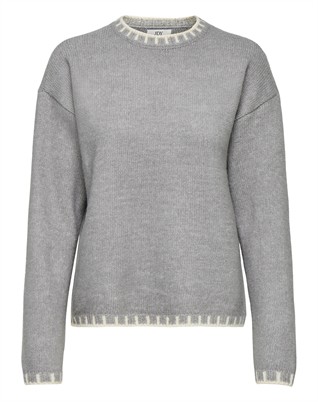 JDY - JDYSilja L/S On Contrast Strick
